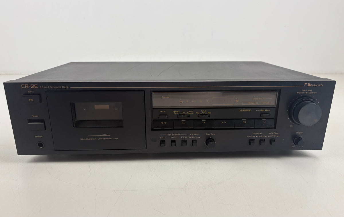 Nakamichi - CR-2E - 2-Head - Stereo Cassette Deck