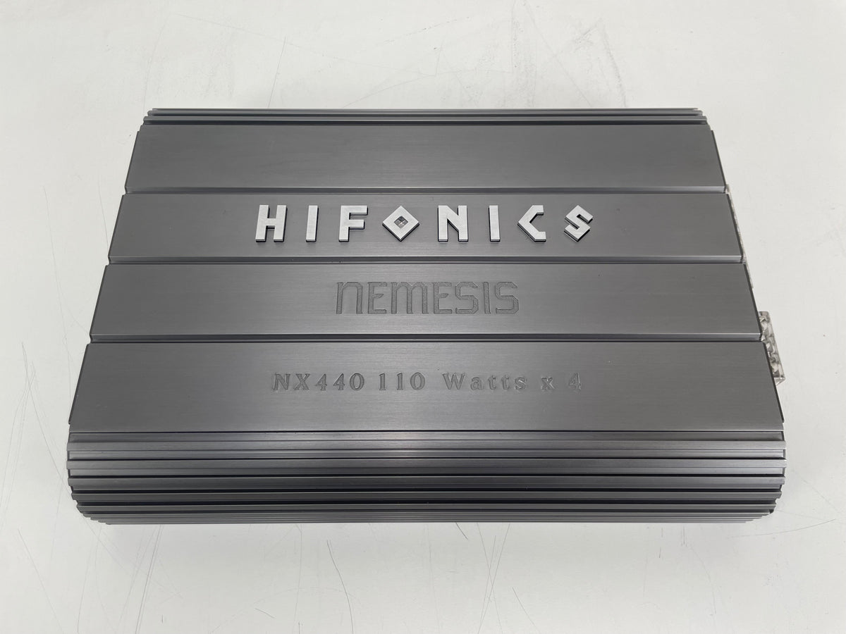 HIFONICS - Nemesis NX440 - 4-kanaals autoversterker - In doos