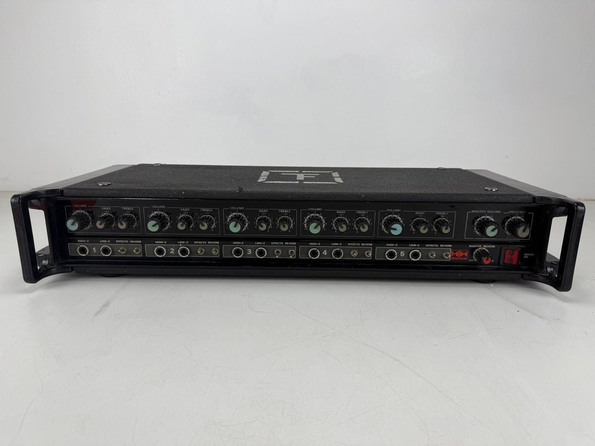 H&H MA150 5-Channel Mixer Amplifier With Build In Spring Reverb
