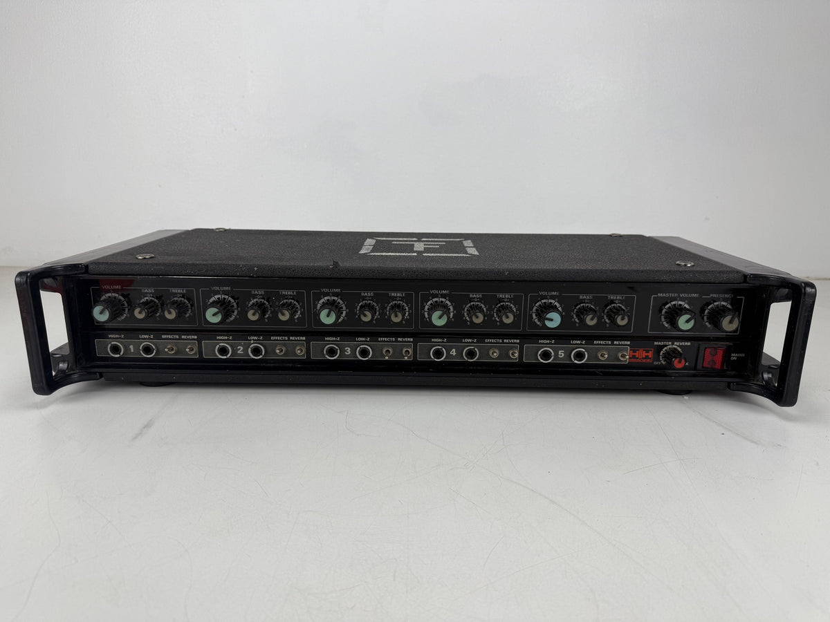 H&H MA150 5-Channel Mixer Amplifier With Build In Spring Reverb
