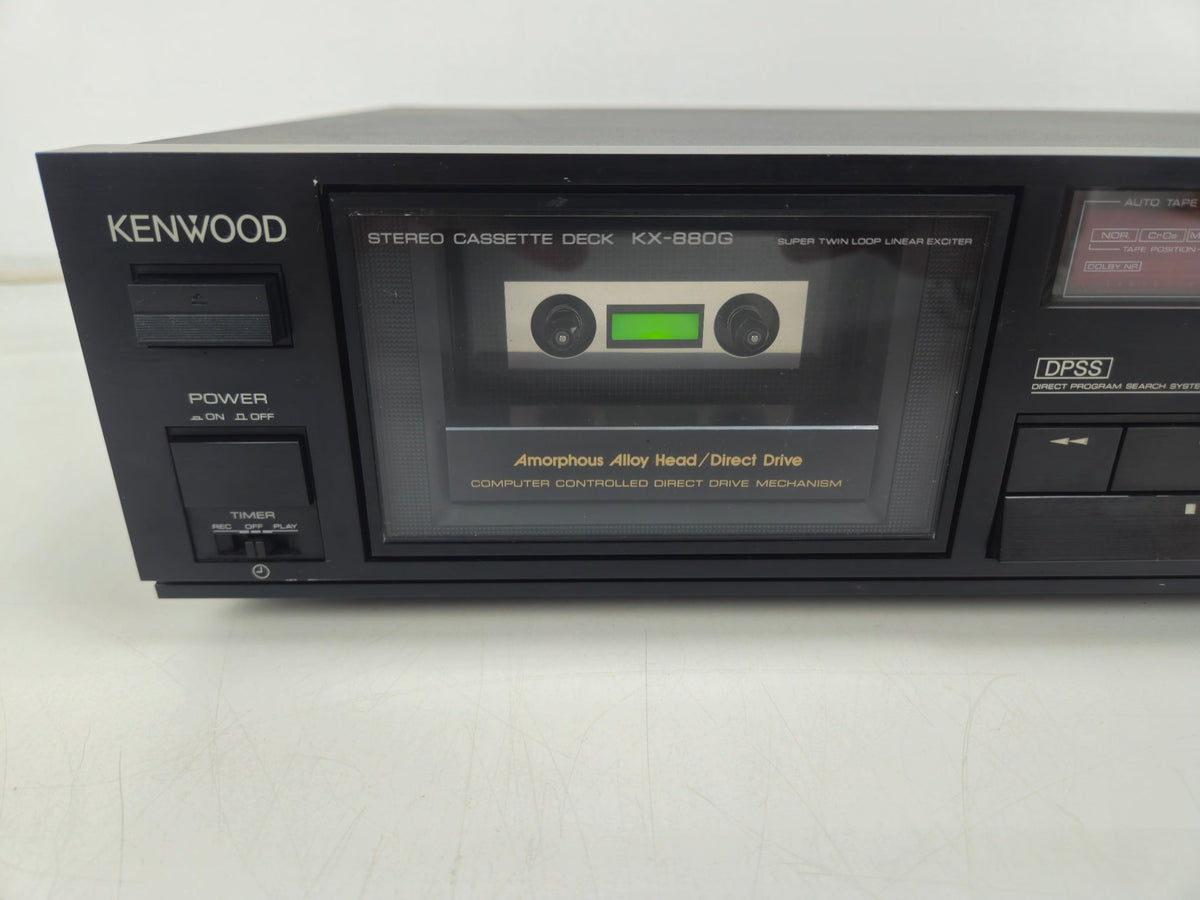 Kenwood- KX-880G - Twee Koppen Stereo Cassettedeck