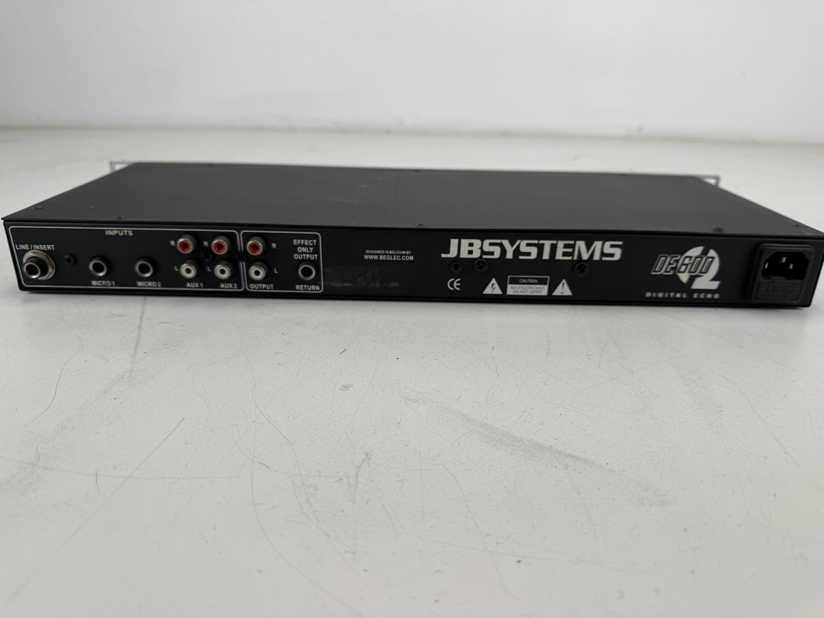 JBSystems DE 600 digitale echo 4-kanaals mixer - Volledig werkend - Mooi apparaat