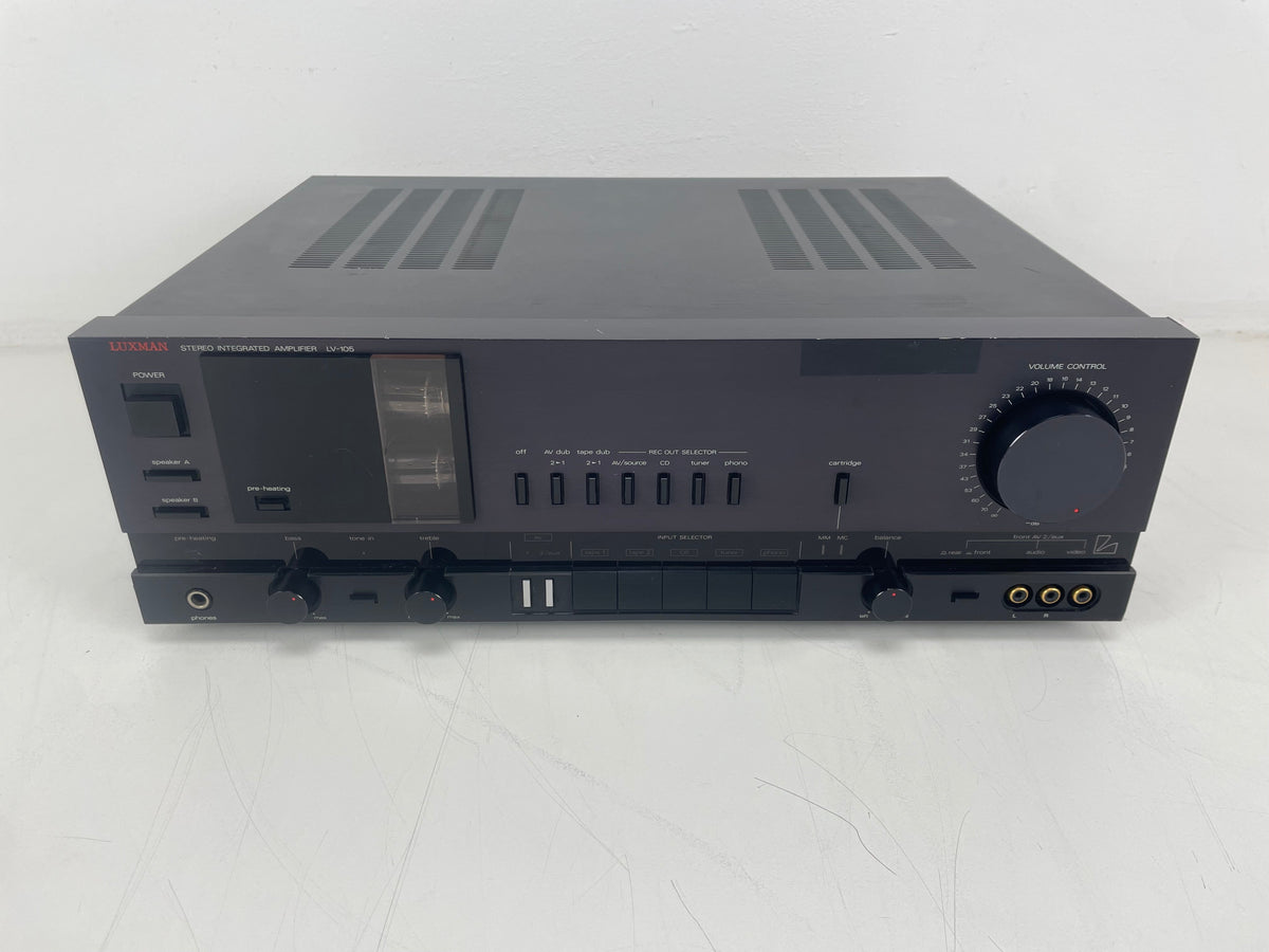 Luxman - LV-105 - Stereo Hybrid Tube - Integrated Amplifier