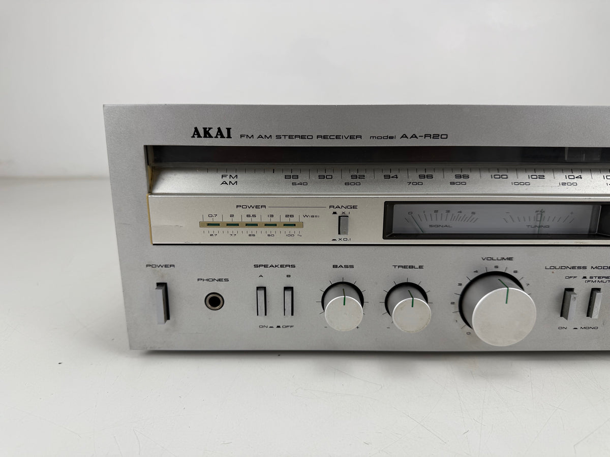 Akai AA-R20 Stereo Receiver - Serviced