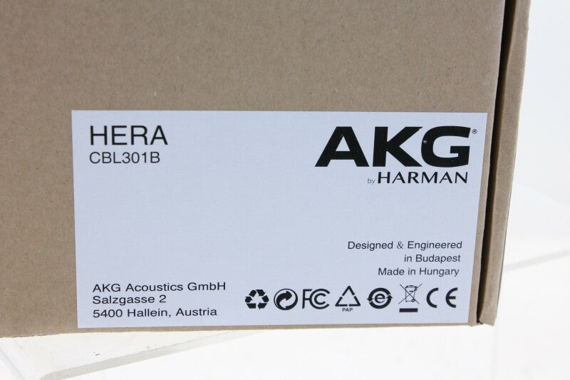 AKG CBL301 Triple Element, Low-Profile Boundary Layer Microphone (Black)