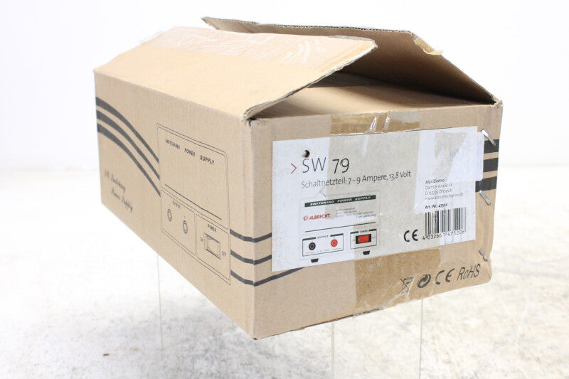 Albrecht schakelende voeding SW102 220v naar 13.8v in doos (Nr.1)