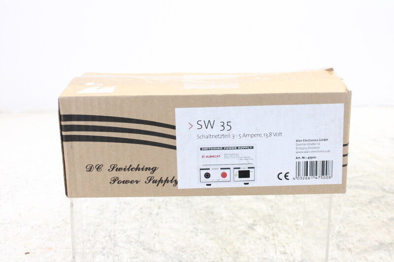 Albrecht Schakelvoeding SW35 220v naar 13.8v in doos