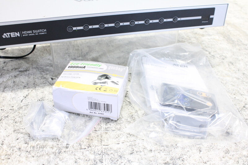 Aten 8-poorts HDMI-switch VS0801H 1920x1080 m/ accessoires (nr. 1)