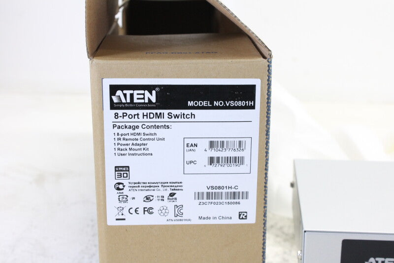 Aten 8-poorts HDMI-switch VS0801H 1920x1080 m/ accessoires (nr. 1)