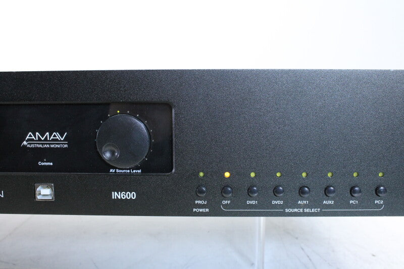 Australian Monitor AMAV Innovation Series AM-IN600 AV-systeemcontroller (nr. 3)