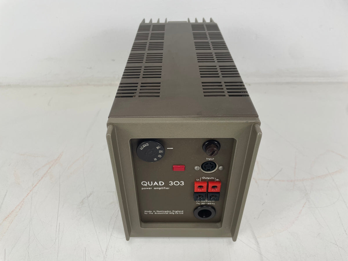 Quad - 34 Control Unit/303 Power Amplifier - Inc. Power/AUX Cable