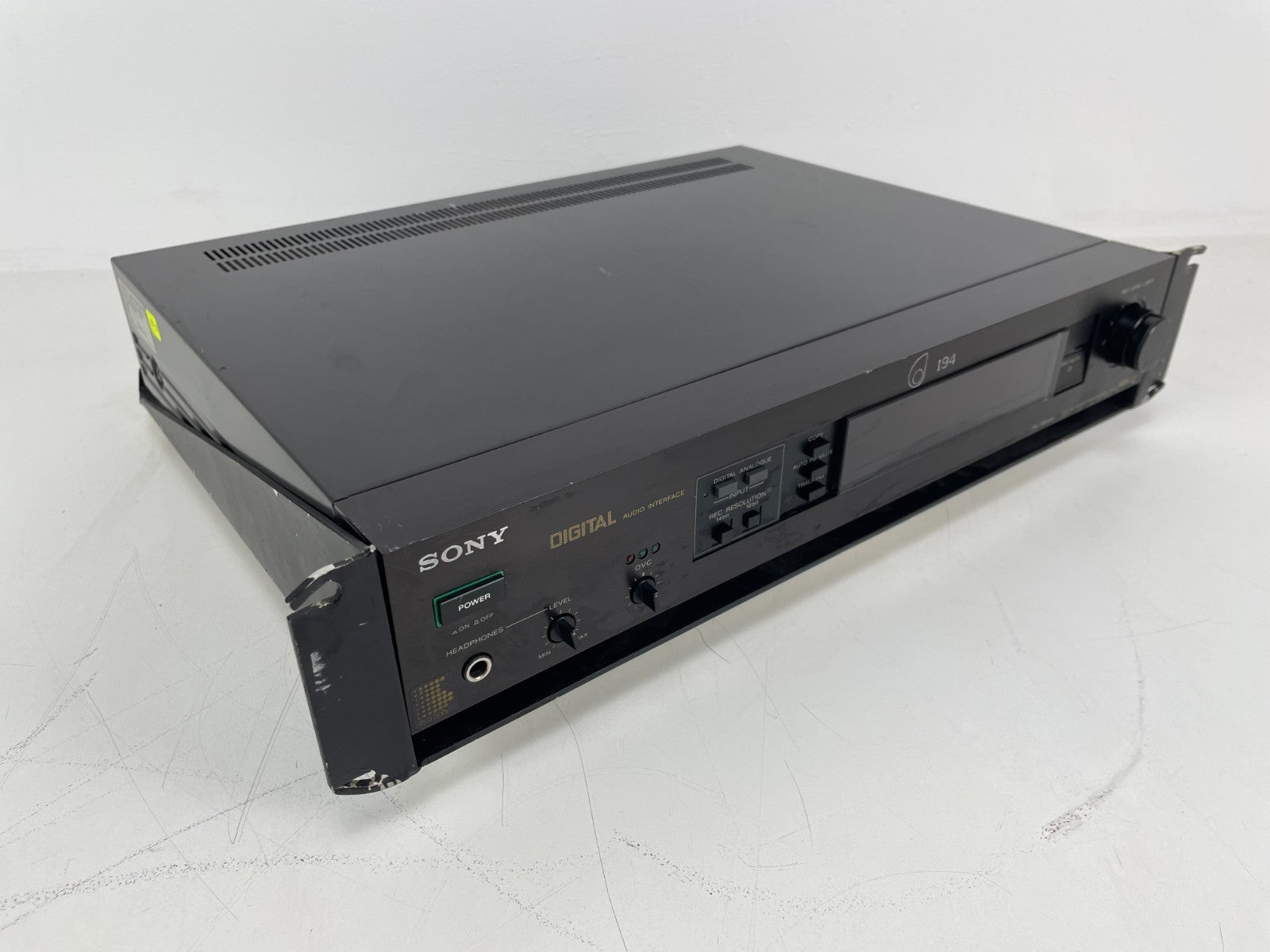 Sony PCM-601ESD digitale audio-interface - in 19'' rackmontage