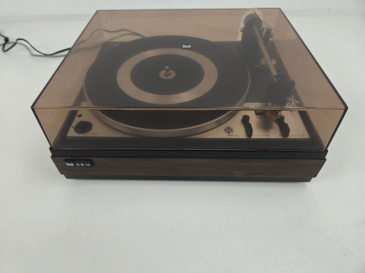 Dual - 1224 - 2-Speed Idler-Drive Turntable - CS 16 Plinth - DMS 200 Cartridge