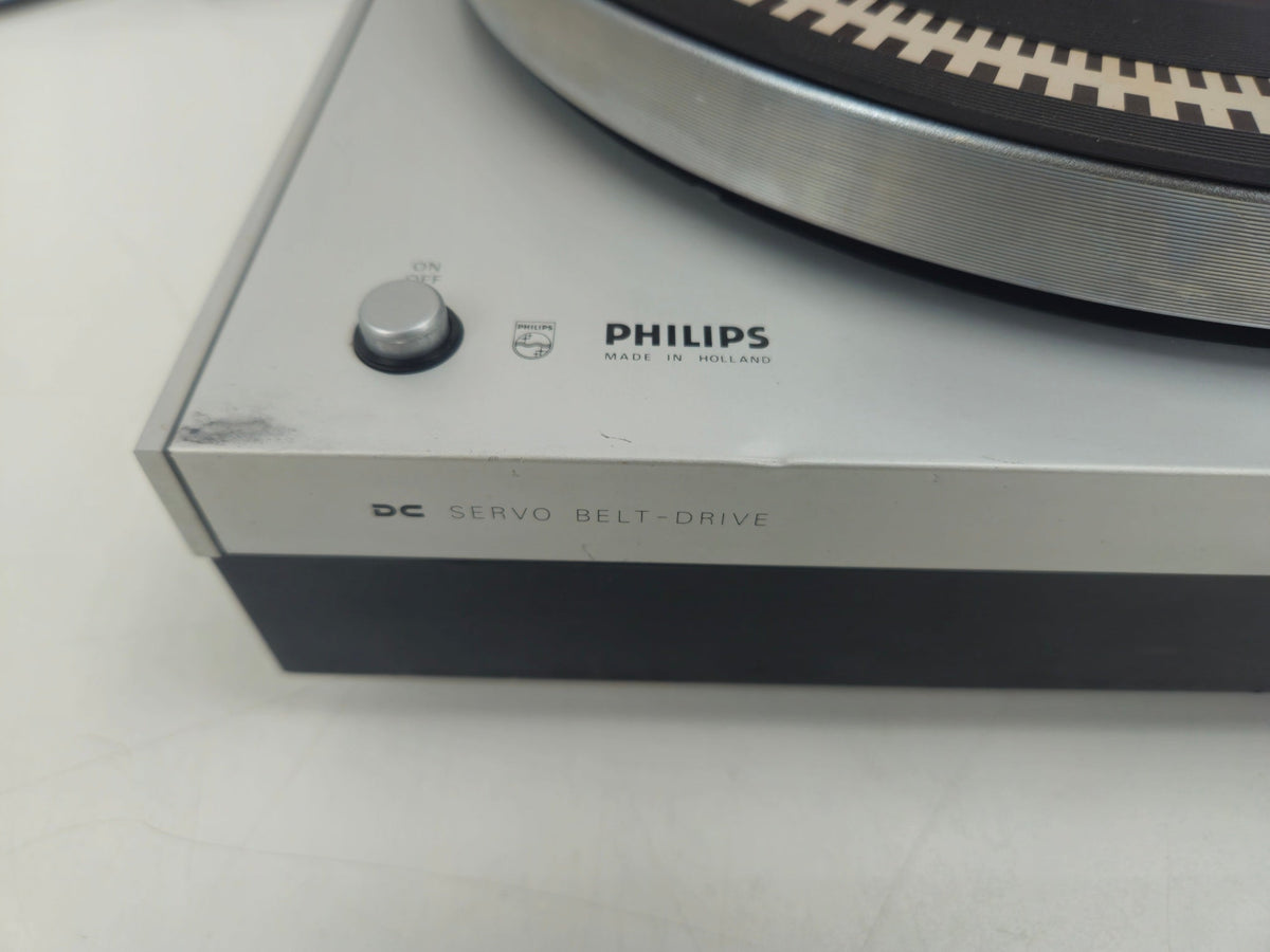 Philips - 312 Electronic - 2-Speed Belt-Drive Turntable - GP400 - New belt