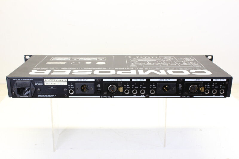 Behringer Composer MDX2000 Dynamics Processor met gebruikershandleiding