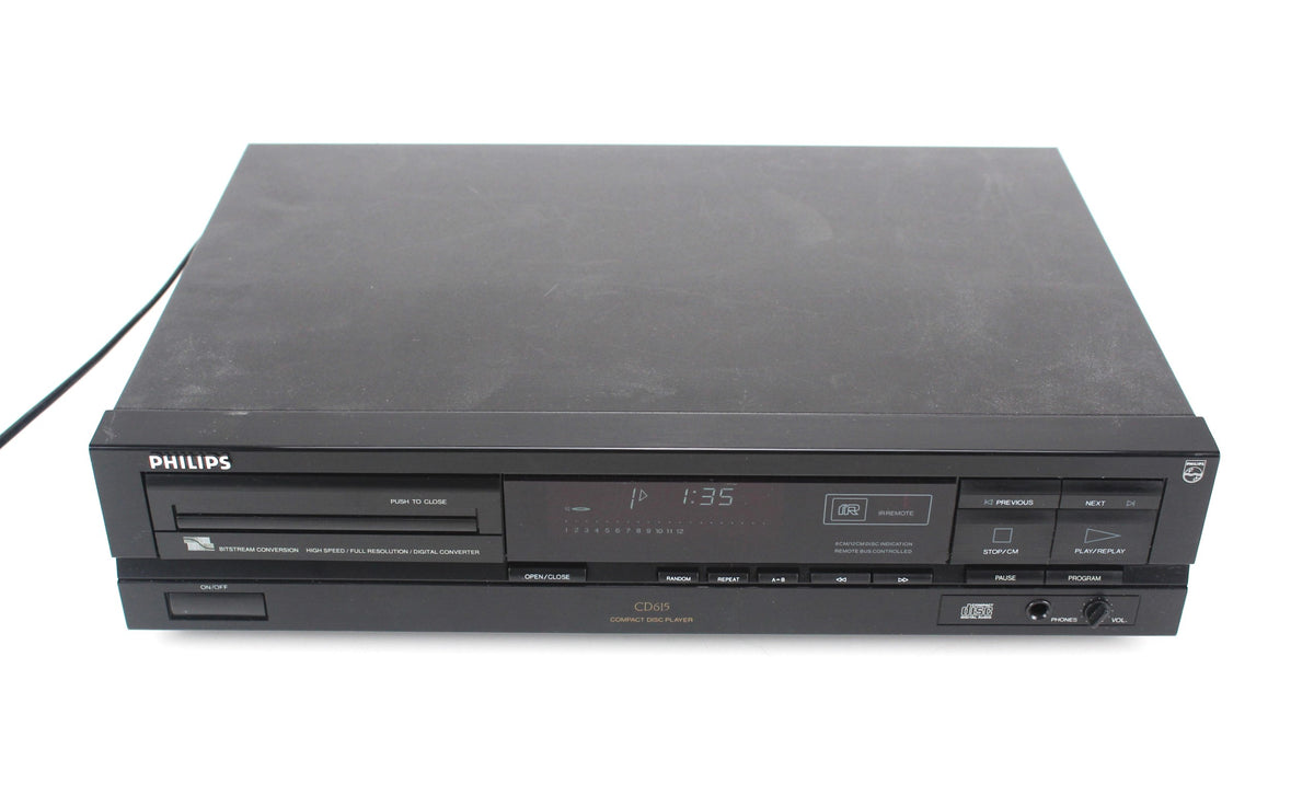 Philips CD615  Compact Disc - Working read description