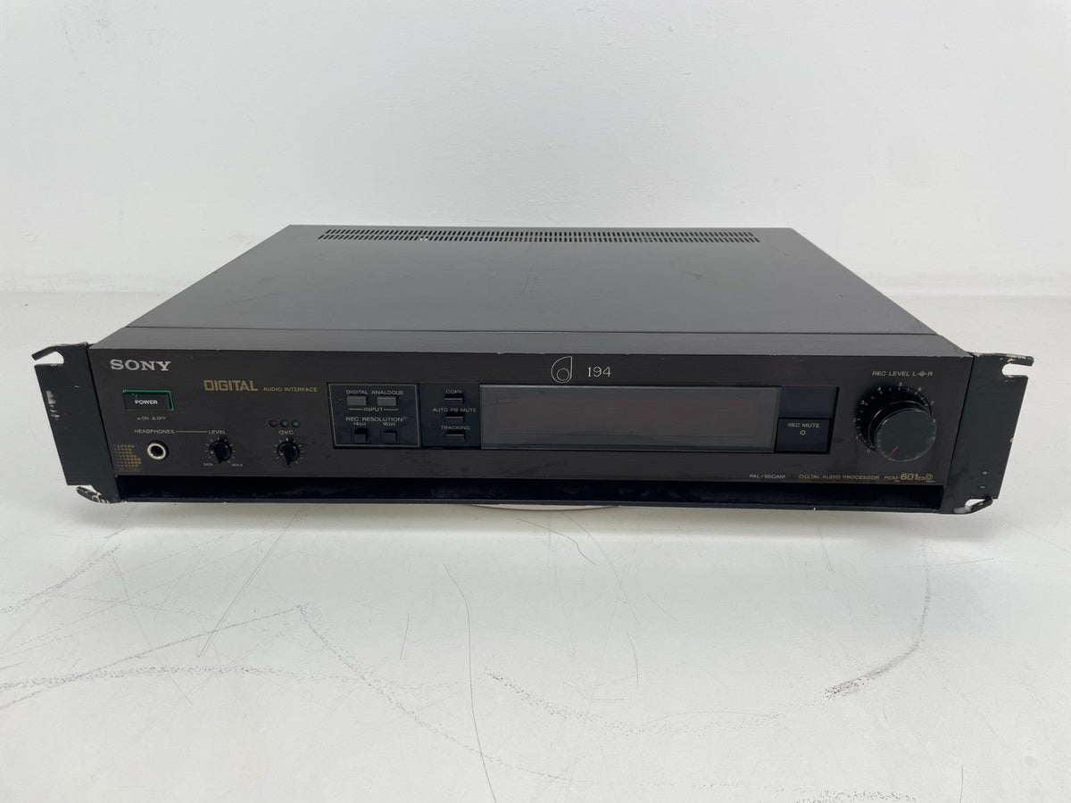 Sony PCM-601ESD digitale audio-interface - in 19'' rackmontage