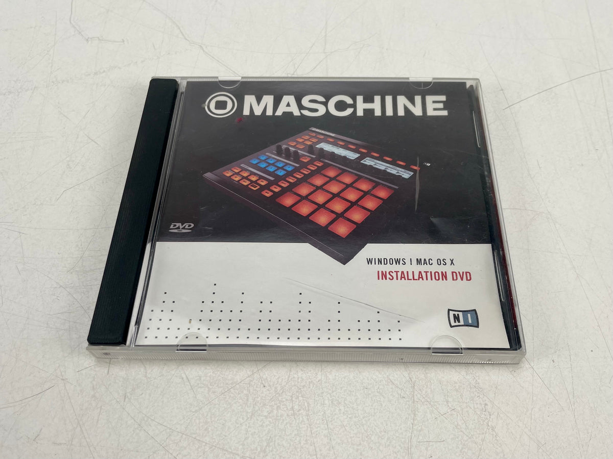 Native Instruments Maschine-Drumcomputer met cd - MK1 - MIDI-controller