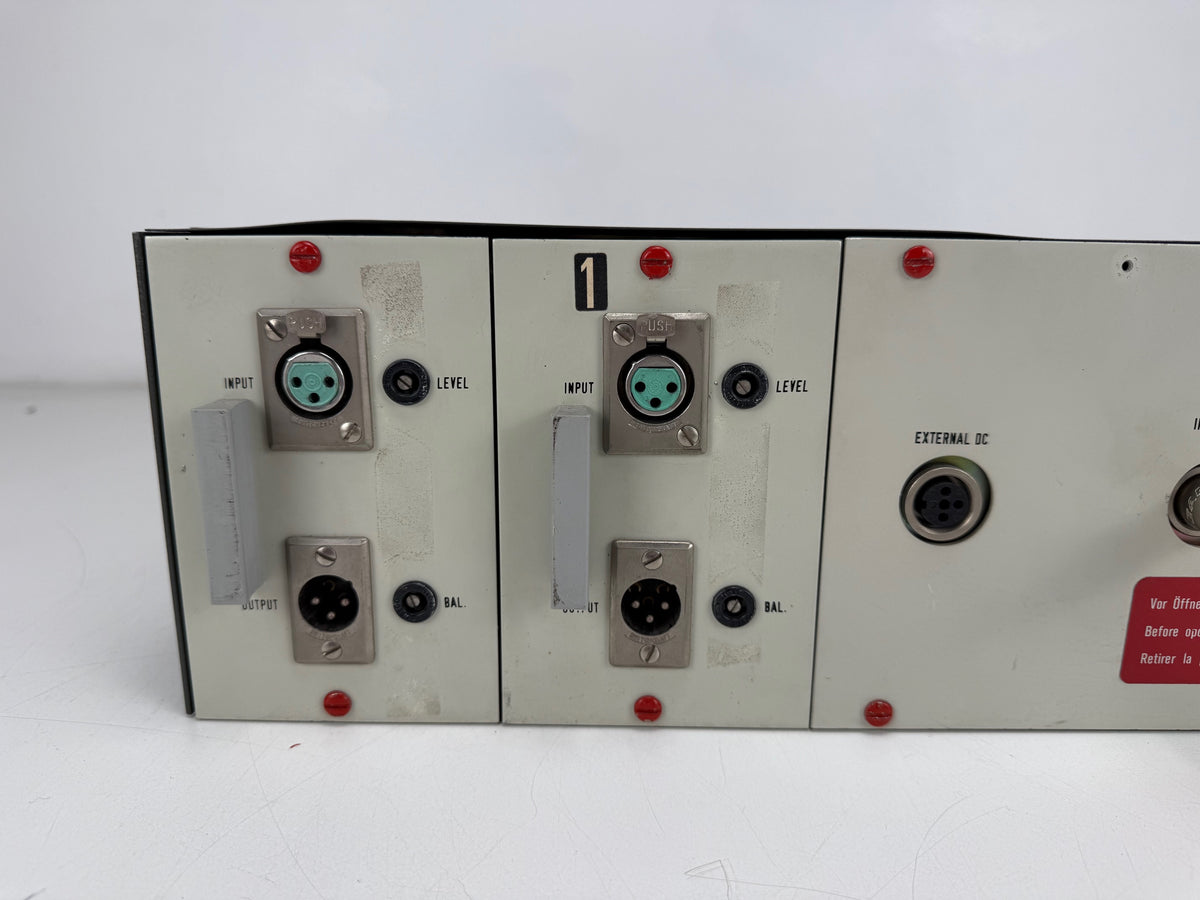EMT PDM stereo compressor EMT 156 met handleidingen - Volledig nagekeken