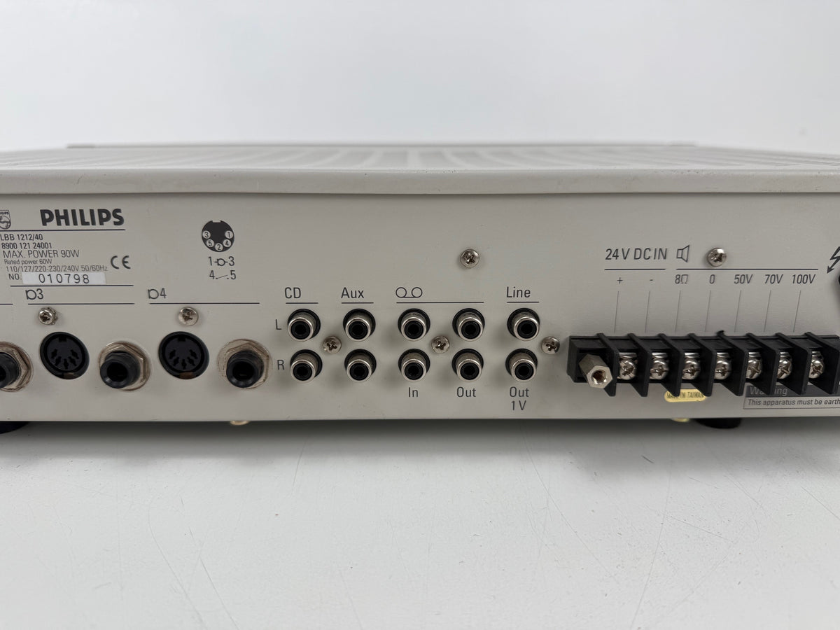 Philips - SQ 10 Mixing Amplifier -  8 Ohm - 50/70/100v