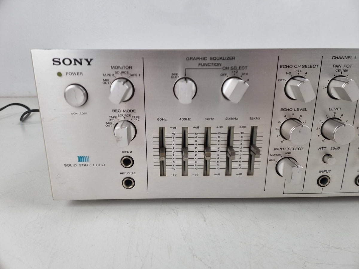 Sony MX 777 Microphone Echo MIxer Solid State