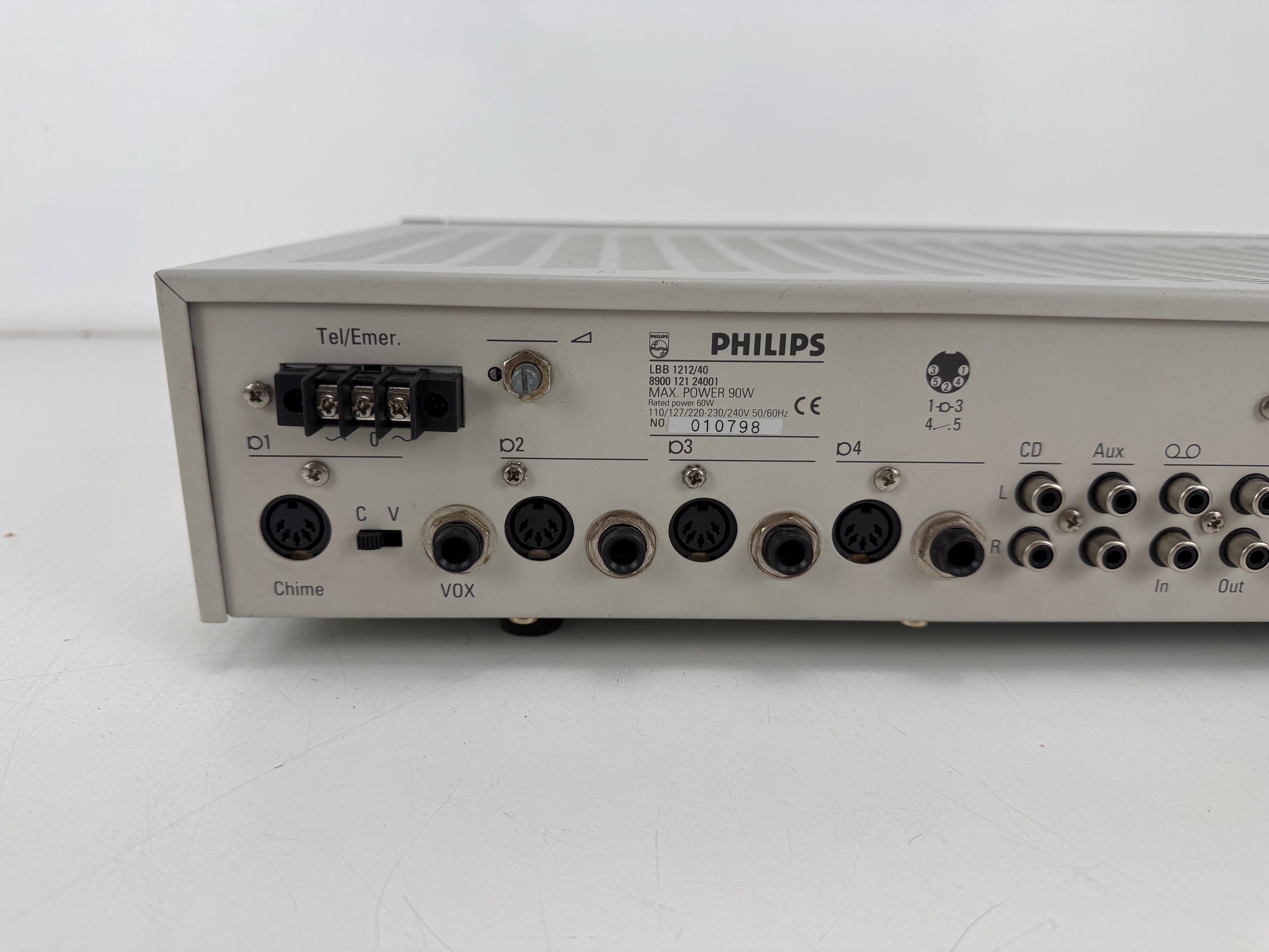 Philips - SQ 10 Mixing Amplifier -  8 Ohm - 50/70/100v