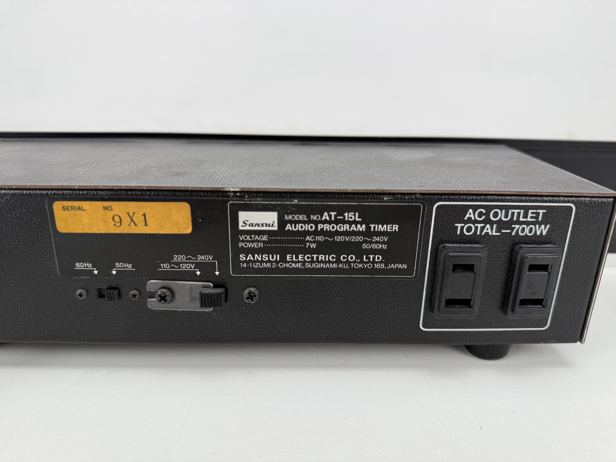Sansui AT-15L  Audio Program Timer