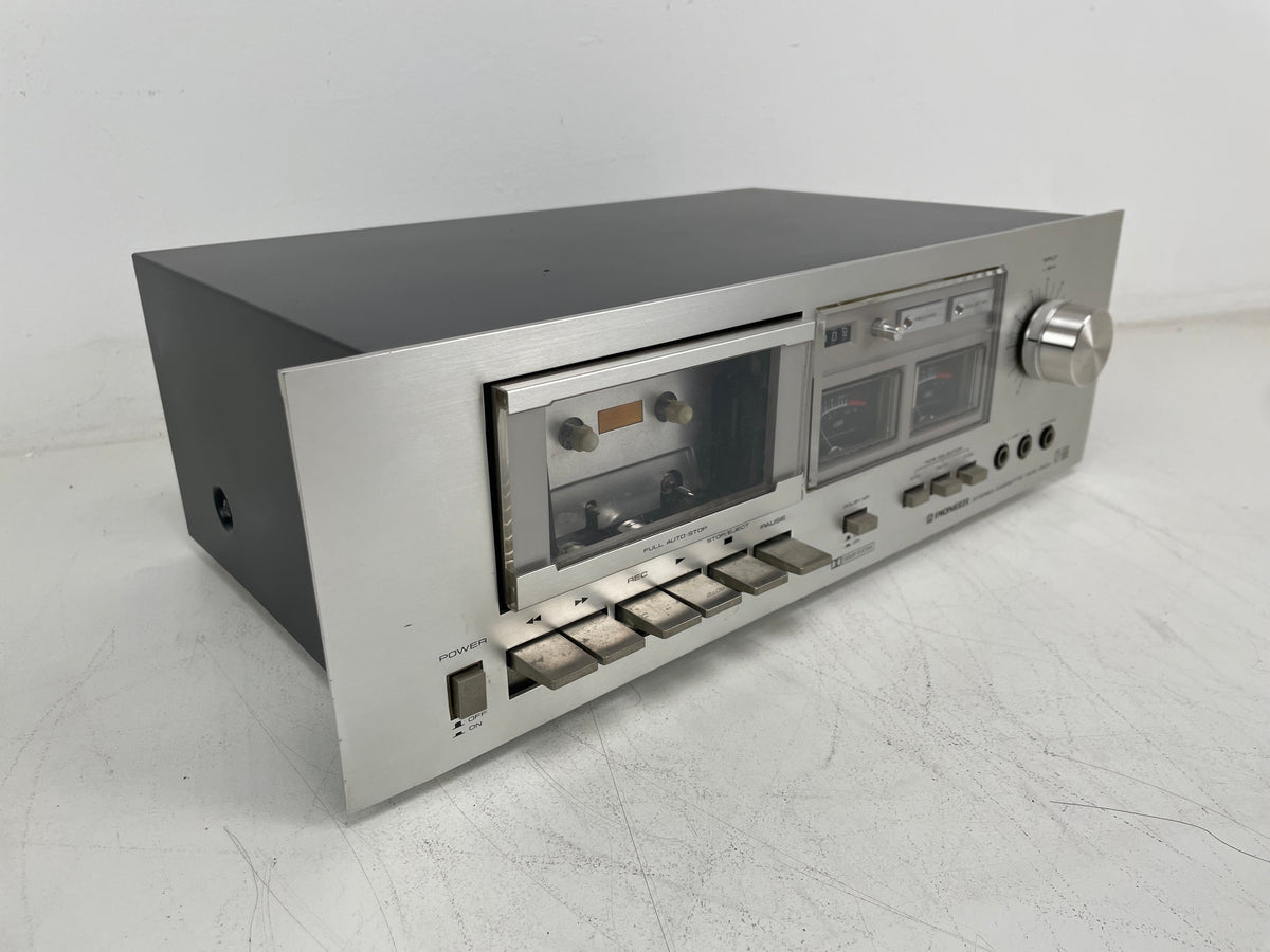 Pioneer - CT-506 - Stereo Cassettedeck - 2-Kops - Gereviseerd (Gerepareerd/Nieuwe Snaren)