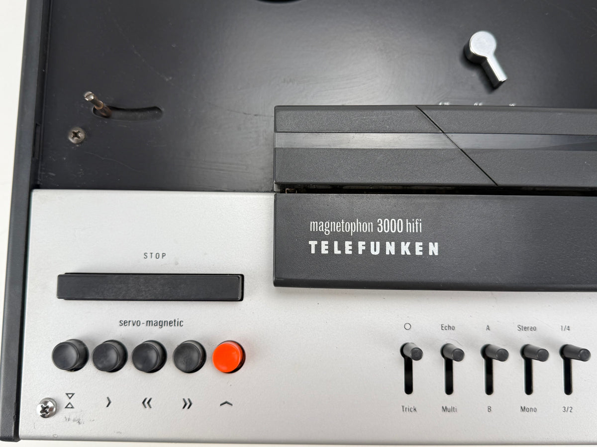 Telefunken M-3000 Hifi 1/4" 18CM Tape Deck