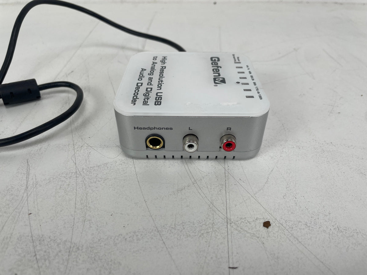 GefenTV - GTV-192KUSB-2-ADAUD - USB naar Analoge en Digitale Audiodecoder