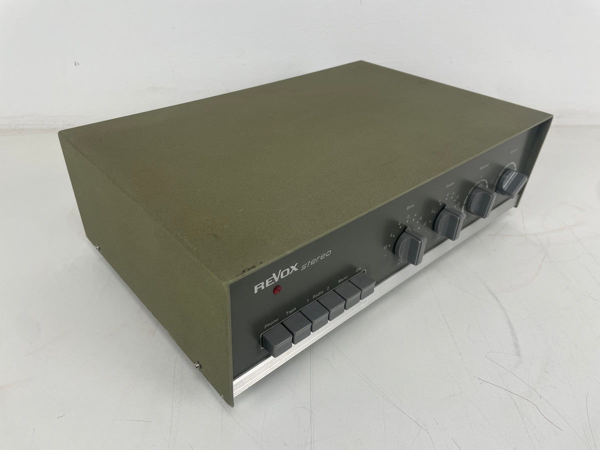 Revox - Model 40 - Stereo Buizenversterker - Onderhouden (Zekering Geïnstalleerd)