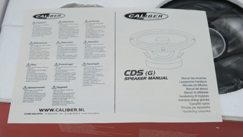 Caliber CDS 13G - 2-Weg-Autoluidsprekers