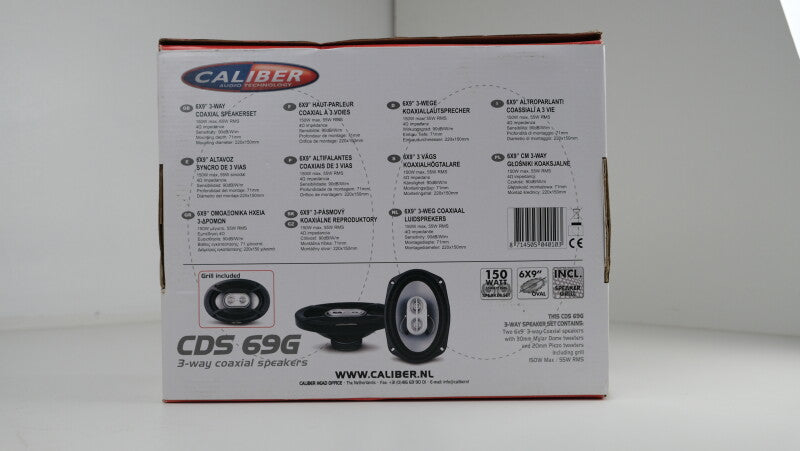 Caliber CDS 69G - 3-Weg - Autoluidsprekers