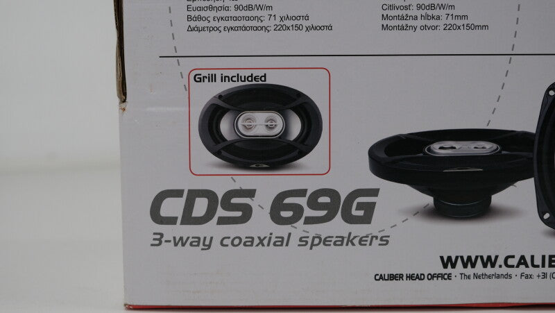 Caliber CDS 69G - 3-Weg - Autoluidsprekers