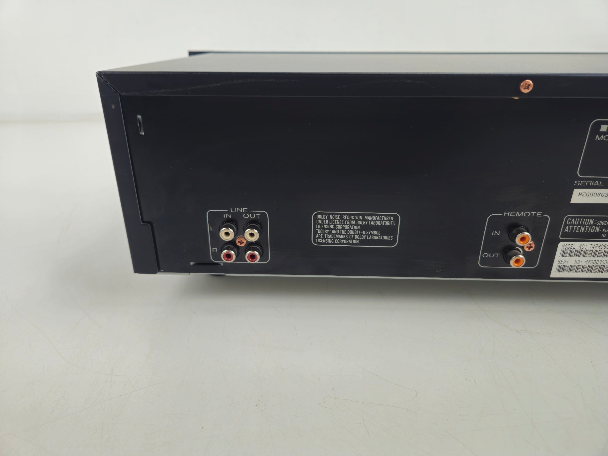 Marantz - PMD 501 - Cassettedeck - Nieuwe snaren - Rackmontage