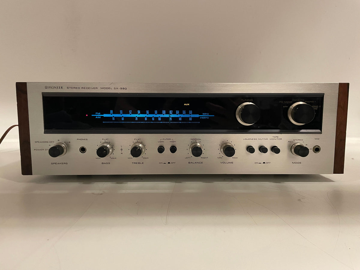 Pioneer - SX-990 - Stereo Receiver - Serviced (Repaired)
