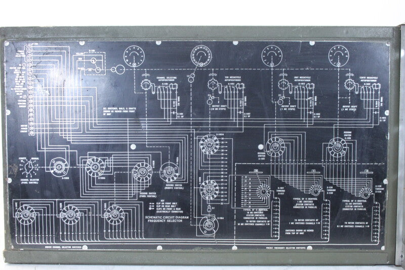 Collins Radio Company US Army R-278B/GR Vliegveldradio-ontvanger