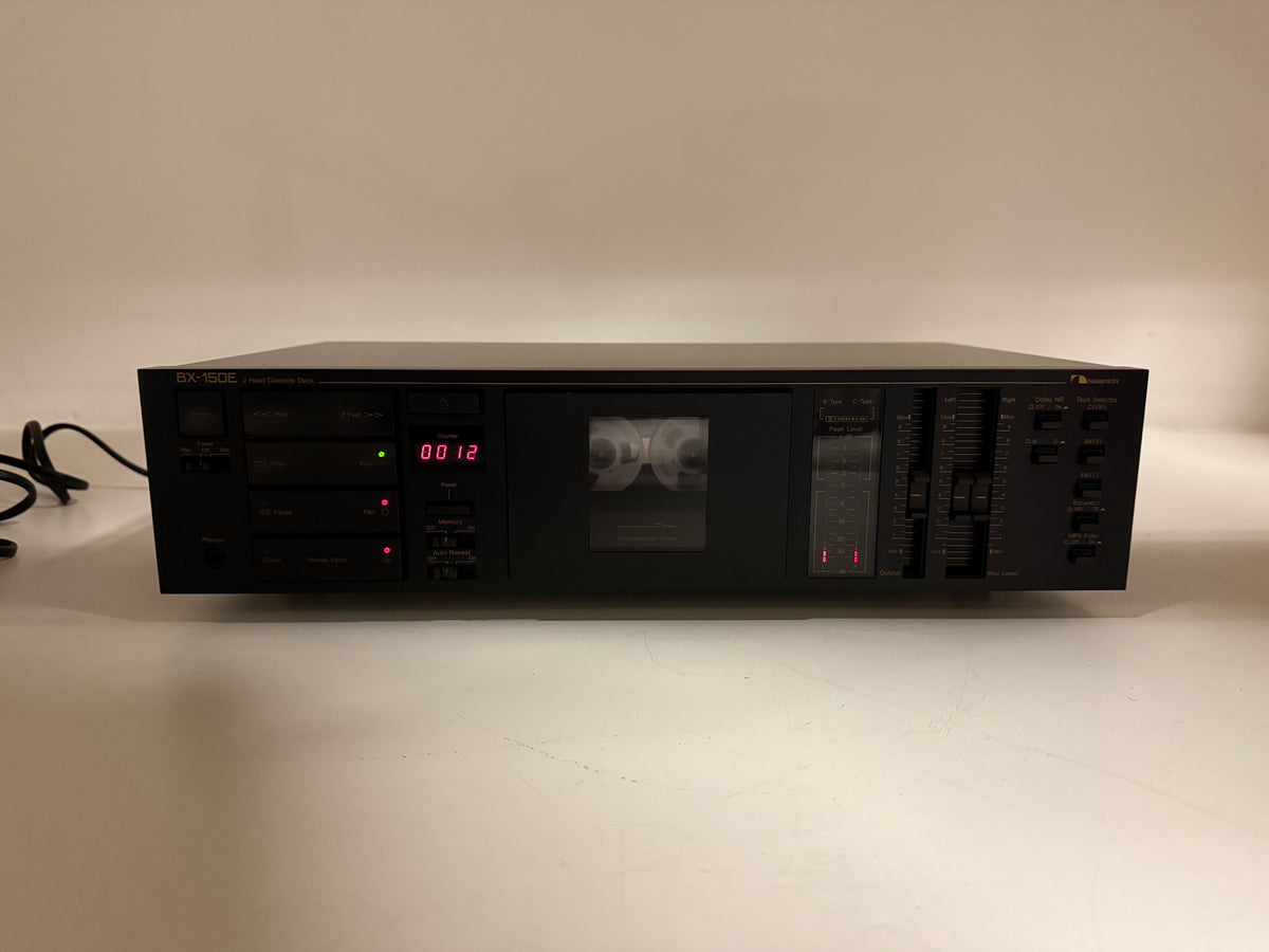 Nakamichi BX-150E 2-Head Stereo Cassette Deck - Serviced