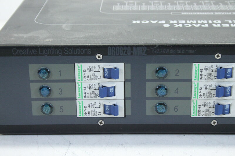 Creative Light Solutions DRD620 MK2 - 6x2.2KW Lichtdimmer (Nr.3)