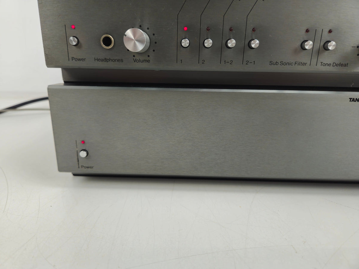 Tandberg - 3002 Control Amplifier - 3003 Power Amplifier - Set - Fully Serviced