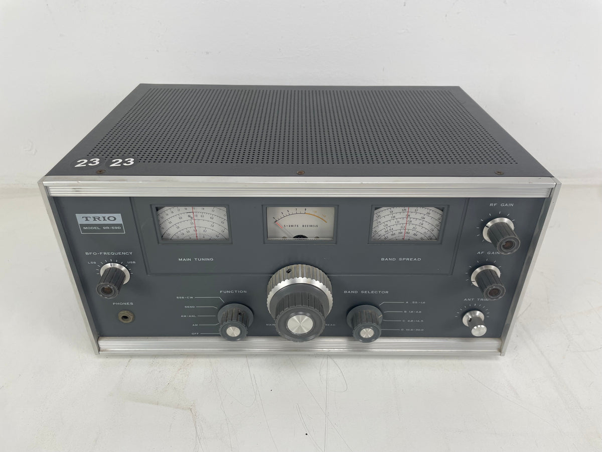 Trio - 9R59D - Communications Receiver - As Is
