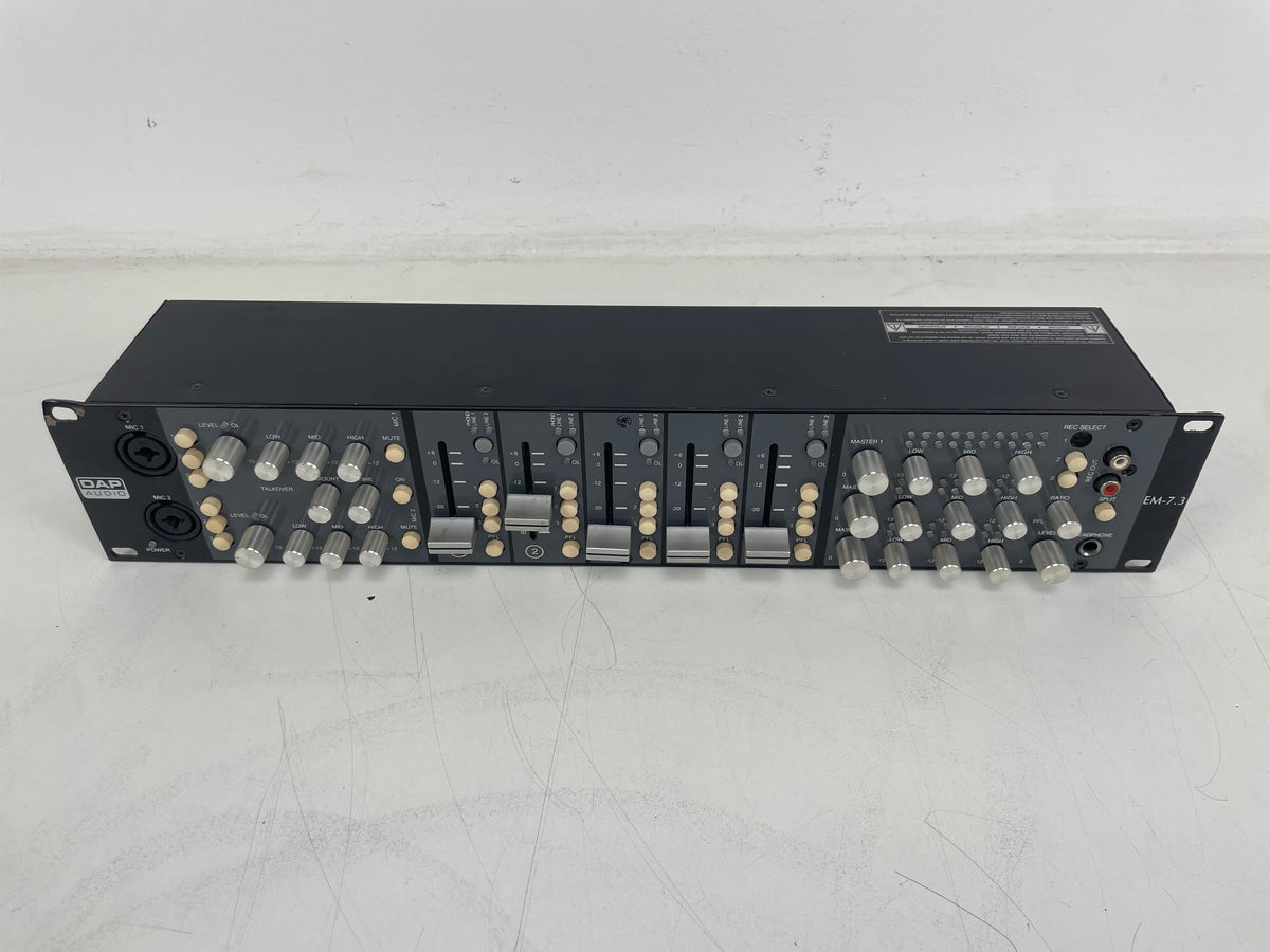 DAP Audio - EM-7.3 - Zone Mixer - As Is