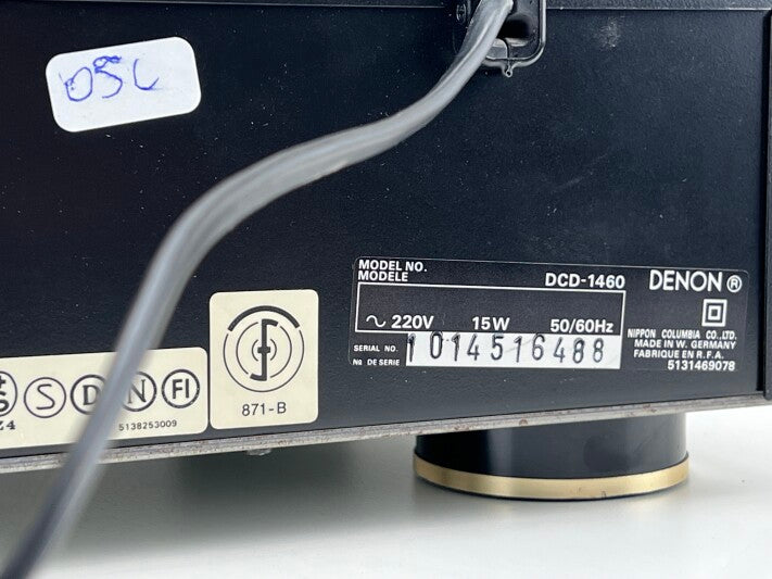 Denon DCD-1460  - CD player