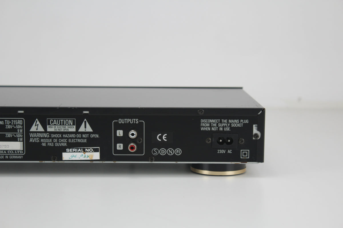 Denon TU-215RD audiocomponent / AM/FM stereo tuner