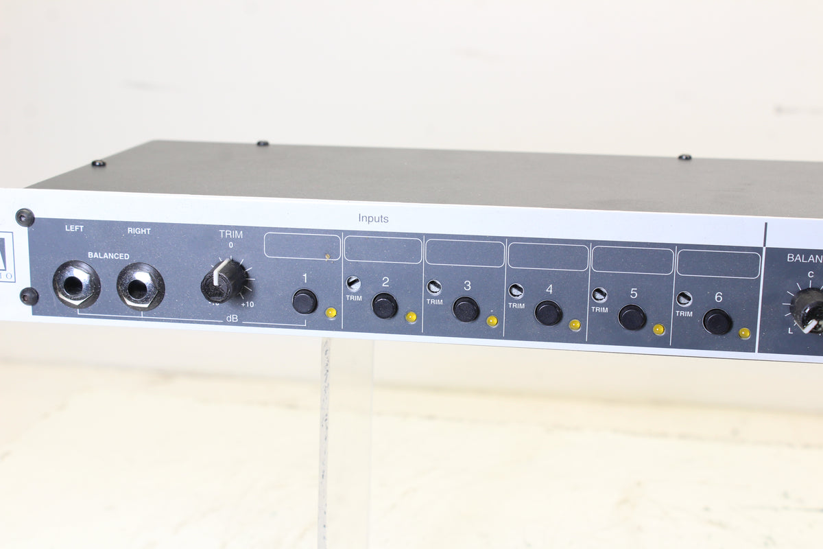 LA Audio SPX2 Stereo Source Selector
