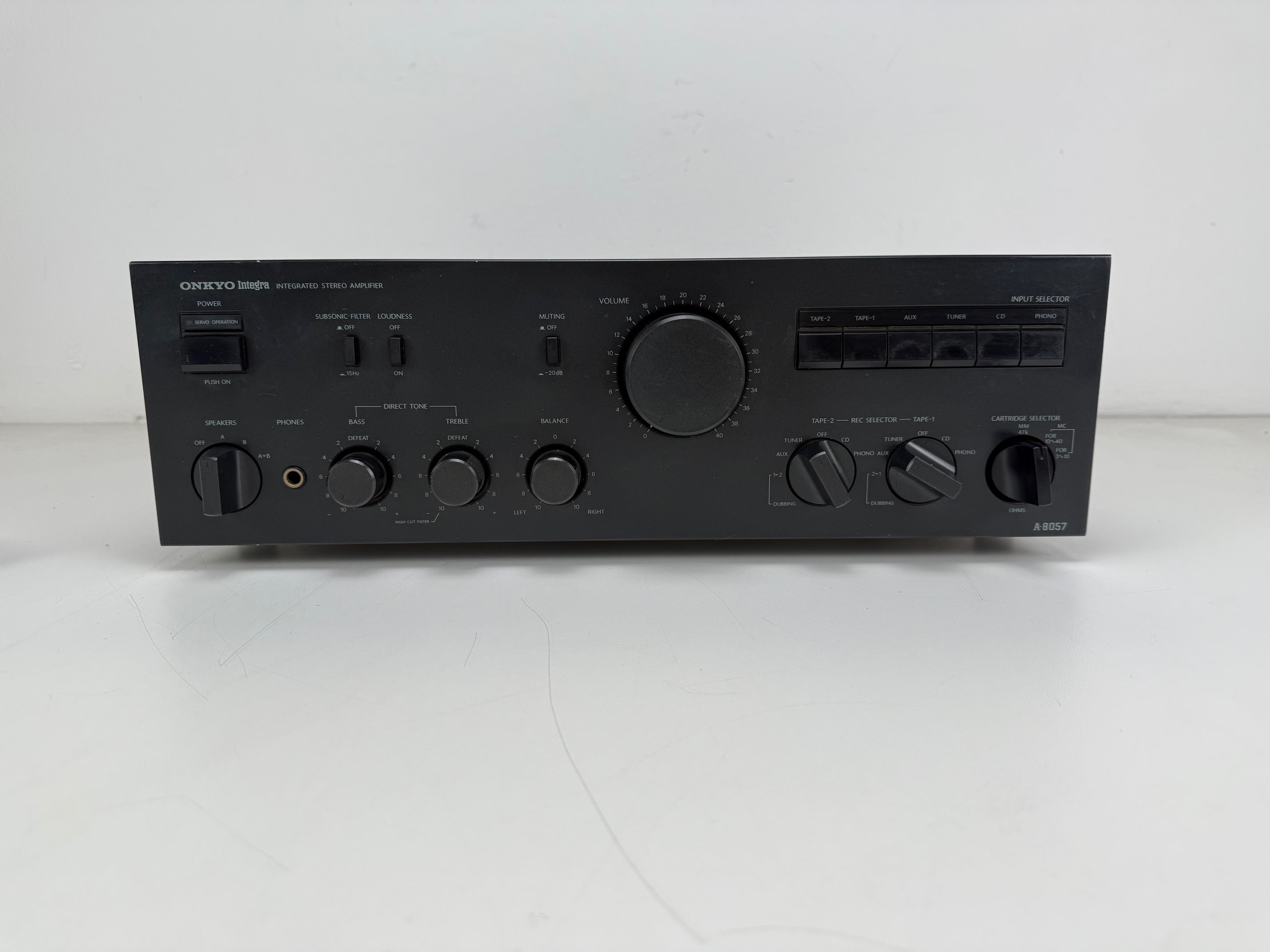 Onkyo A - 8057 Integra / Integrated Stereo Amplifier - Cleaned/Lubed