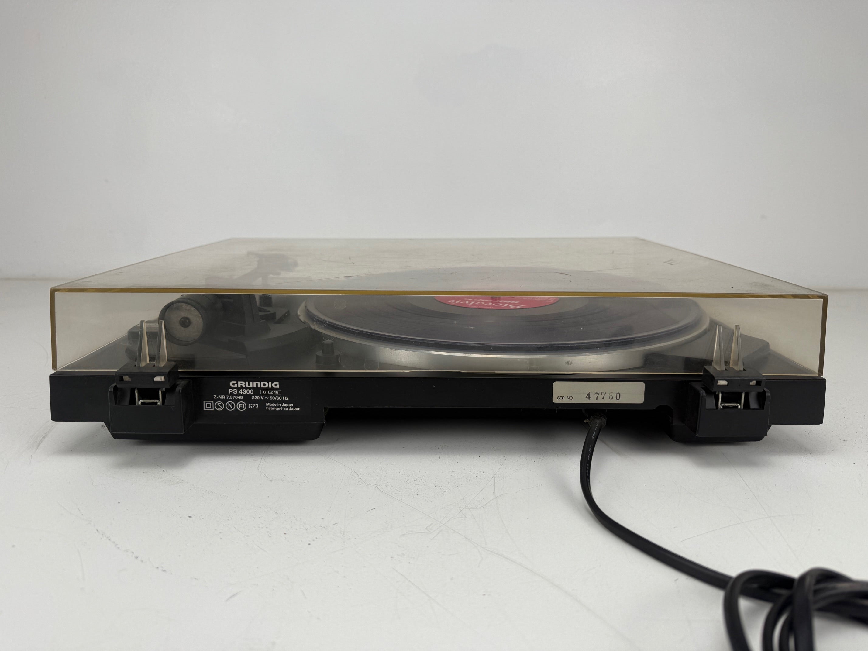 Grundig PS4300 halfautomatische draaitafel - Technics EPC P23