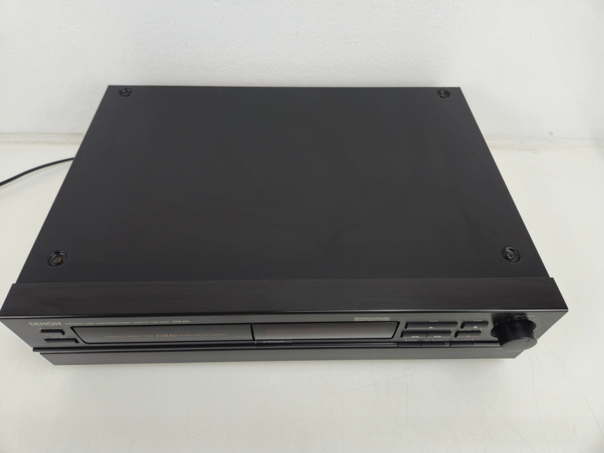 Denon - DRS-810 - Stereo 3-kops cassettedeck - Horizontale lader