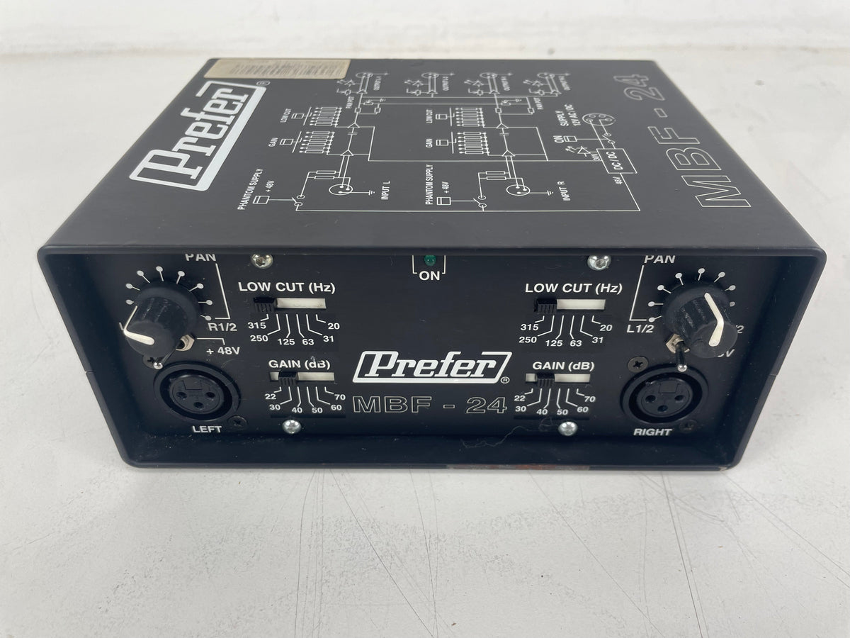 Voorkeur - MBF-24 - Kanaals Audio Distributieversterker