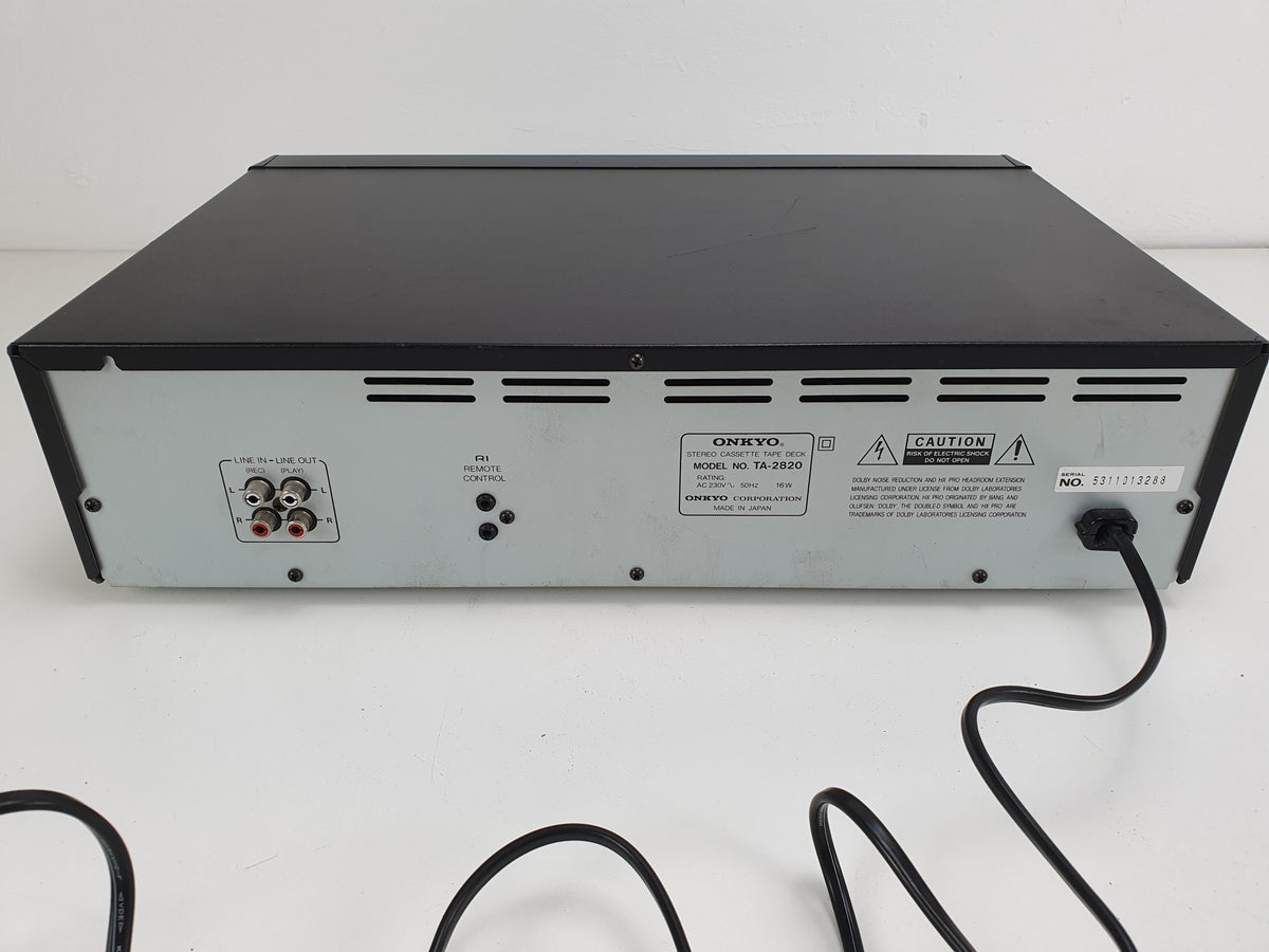 Onkyo TA-2820 2 head vintage cassette deck